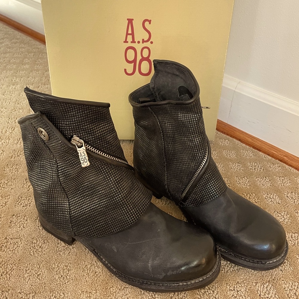 A.S. 98 Black Boot